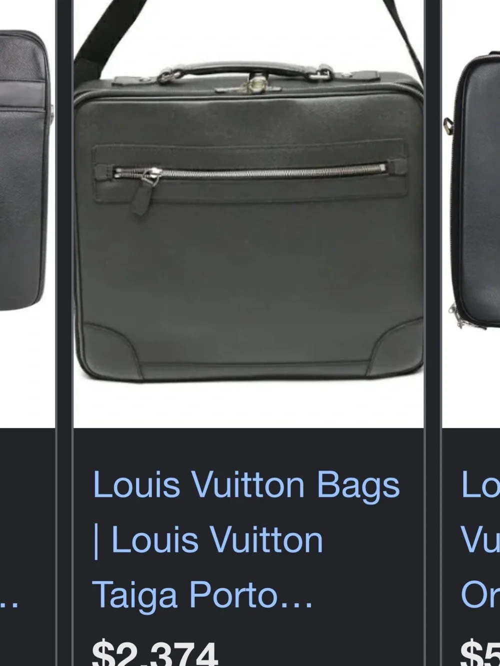 Louis Vuitton Black Epi Business Laptop Briefcase